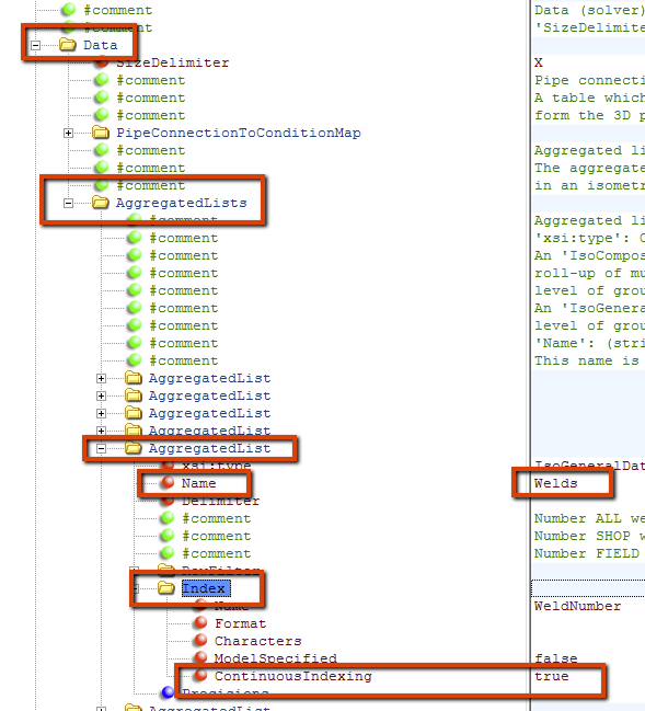 How to Customize Isometrics to Get a Continuous Weld List Index Across ...