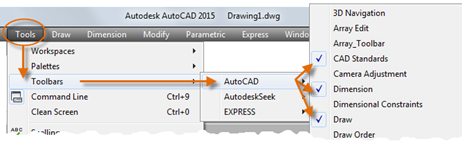 Día Peticionario Sociología Cómo restaurar el área de trabajo clásica en AutoCAD 2015 y versiones  posteriores | AutoCAD | Autodesk Knowledge Network