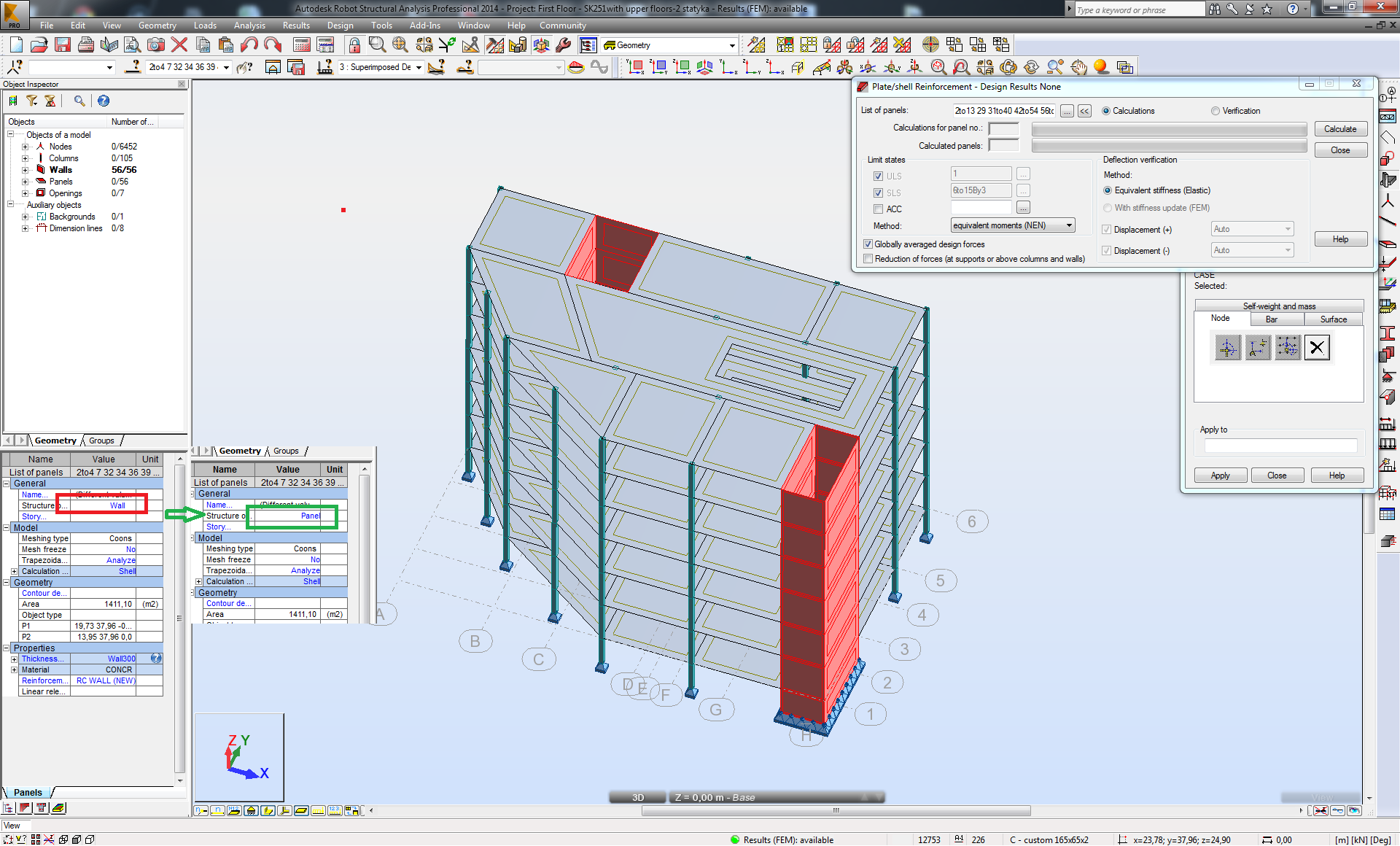 robot structural analysis расчет фундамента