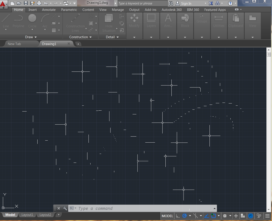 Cursor trails in AutoCAD