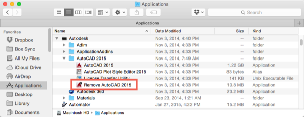 How To Do A Clean Uninstall Of Autocad For Mac Autocad For Mac 18 Autodesk Knowledge Network