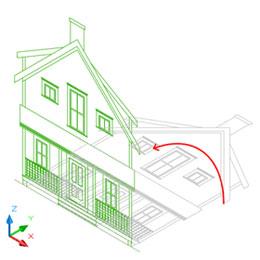 Elevation drawings of imported DWG file not visible in elevation views ...