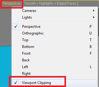 Clipping and Object Visibility Max)