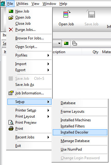 Installing a coil line in Autodesk Fabrication CAMduct