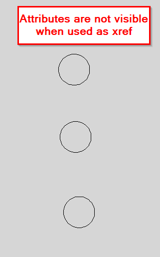 Visible attributes disappear when drawing is used as an xref