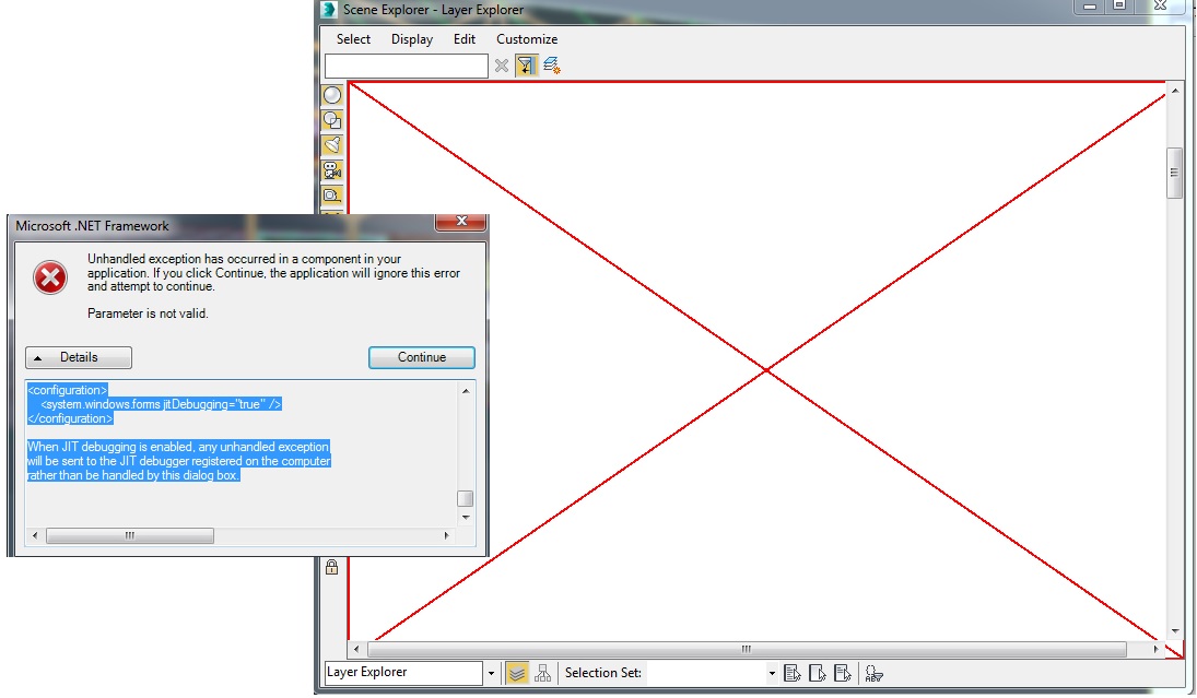 Crash of 3ds Max when working with the Scene Explorer