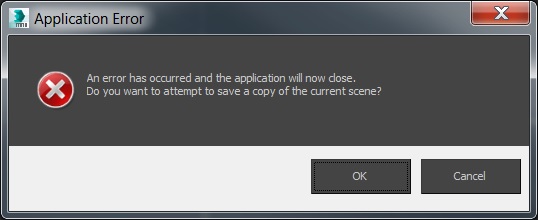 mount tit Twisted Application Error occurs randomly and 3ds Max crashes