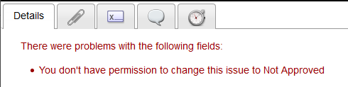 Issues cannot be set to Closed, Void or Not Approved in BIM 360 Field