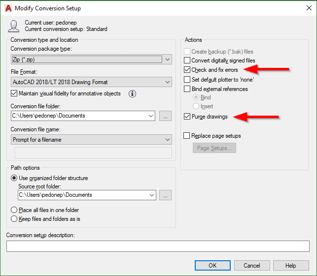 PURGE LINE, START CODE MODIFICATION