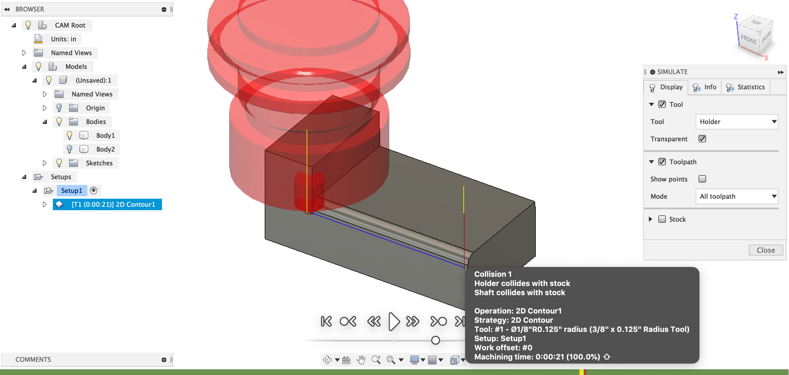 Solved: 2D contour turn mill - Autodesk Community - Fusion 360