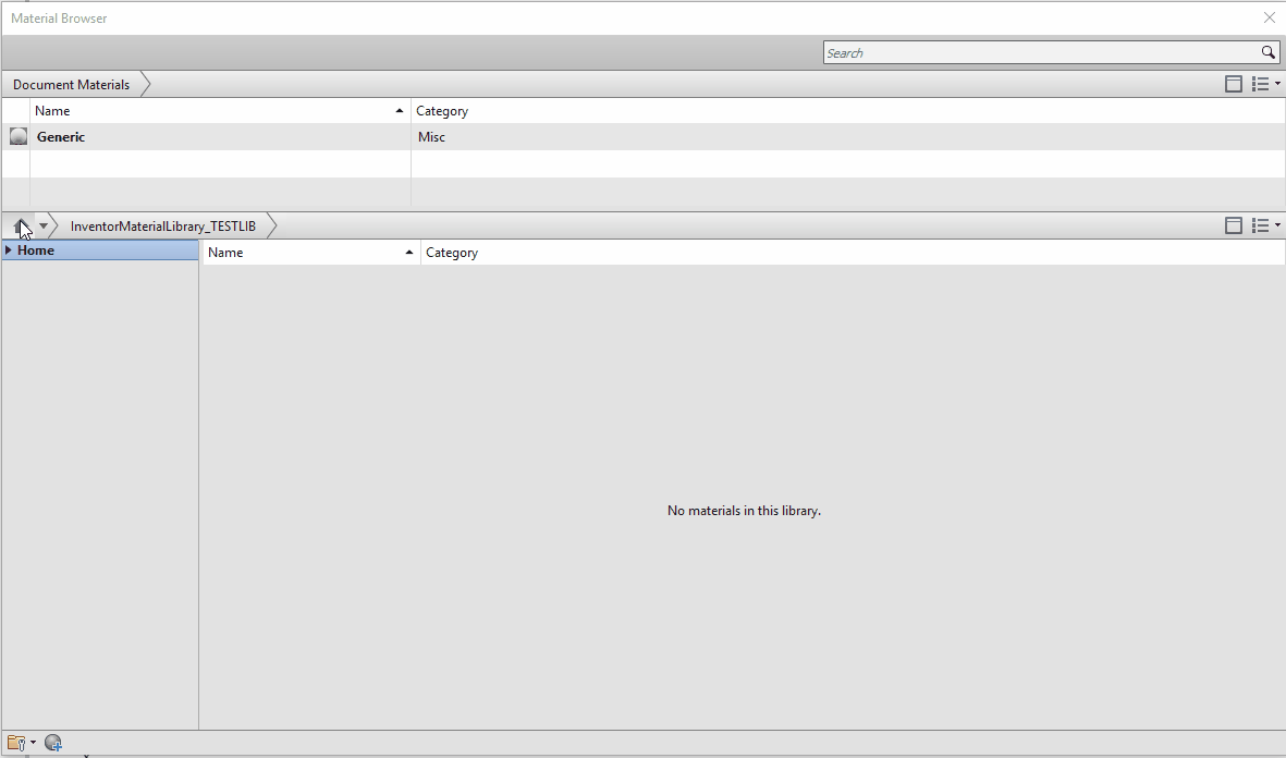 단면도가 Inventor 도면의 원래 뷰와 다른 색상으로 표시됩니다.