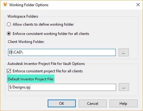 "Could not locate the default Inventor project file..." when trying to ...