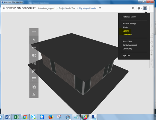 Tools are missing or not selectable from the toolbar in BIM 360 Glue