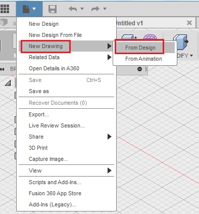 Fusion 360 Help, Drawing templates