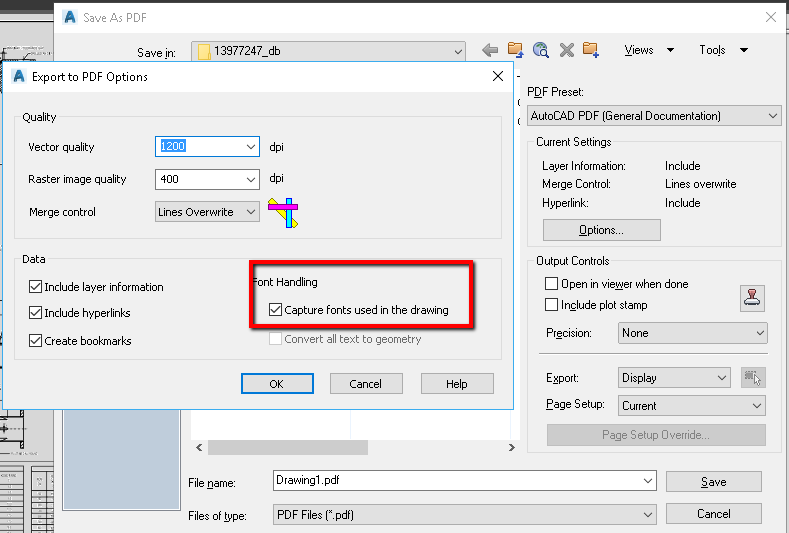 fit Bitterness Spelling PDF Import will not convert text to AutoCAD text | AutoCAD 2018 | Autodesk  Knowledge Network