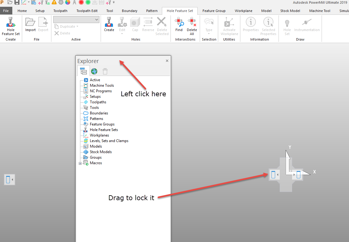 Ribbon and graphics window unresponsive when Explorer is un