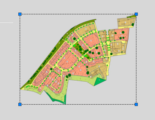 如何使用AutoCAD Raster Design在现有复杂多段线处剪切图像