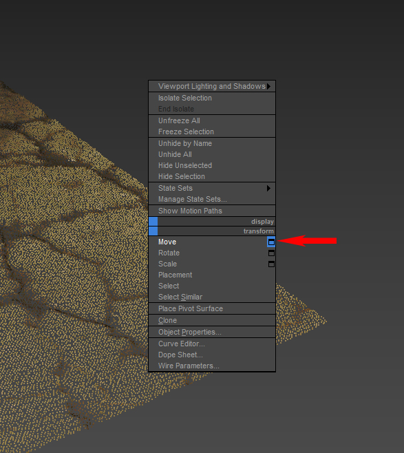 Point cloud is partially or completely after import into 3ds Max