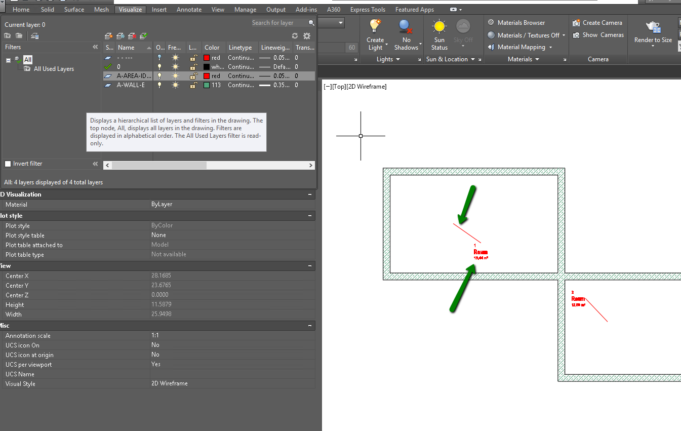 How To Export DWG From Revit With Room Tag And Leader As One Block For ...