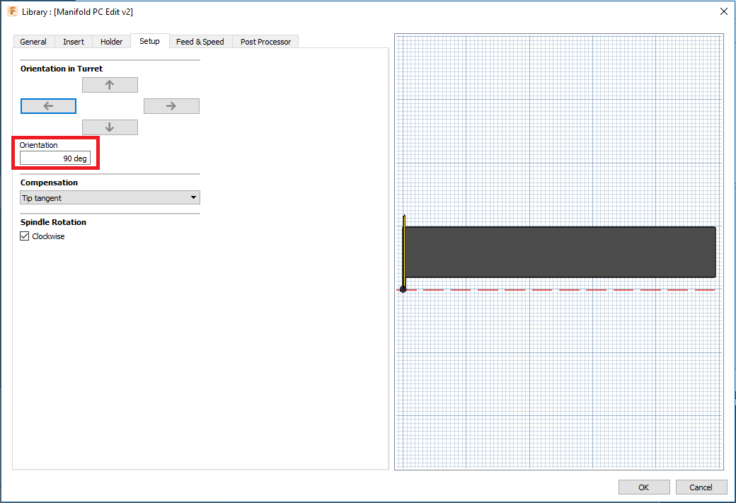 How to create internal turning threading tools in Fusion 360