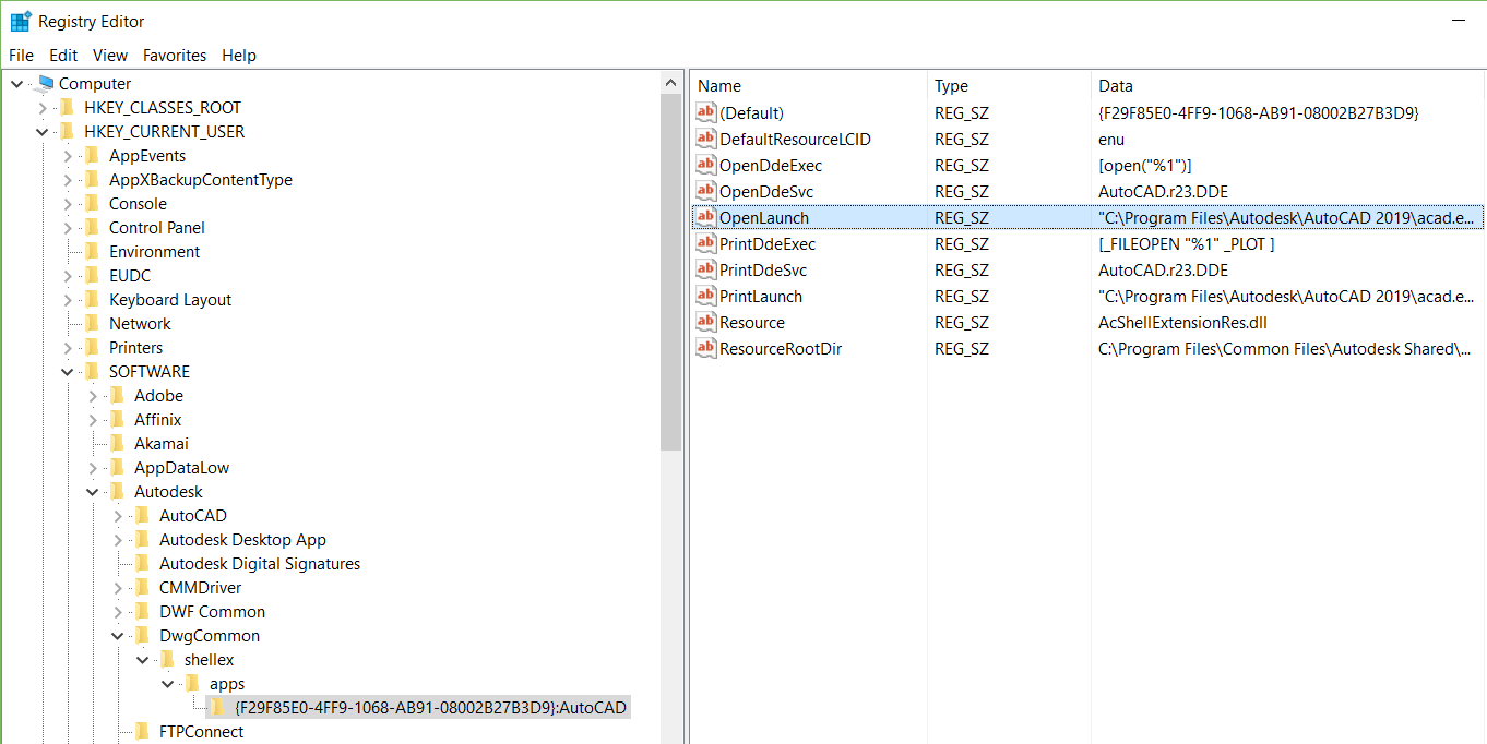 Dwg ファイルをダブルクリックしても Autocad が起動しない Autocad Autodesk Knowledge Network