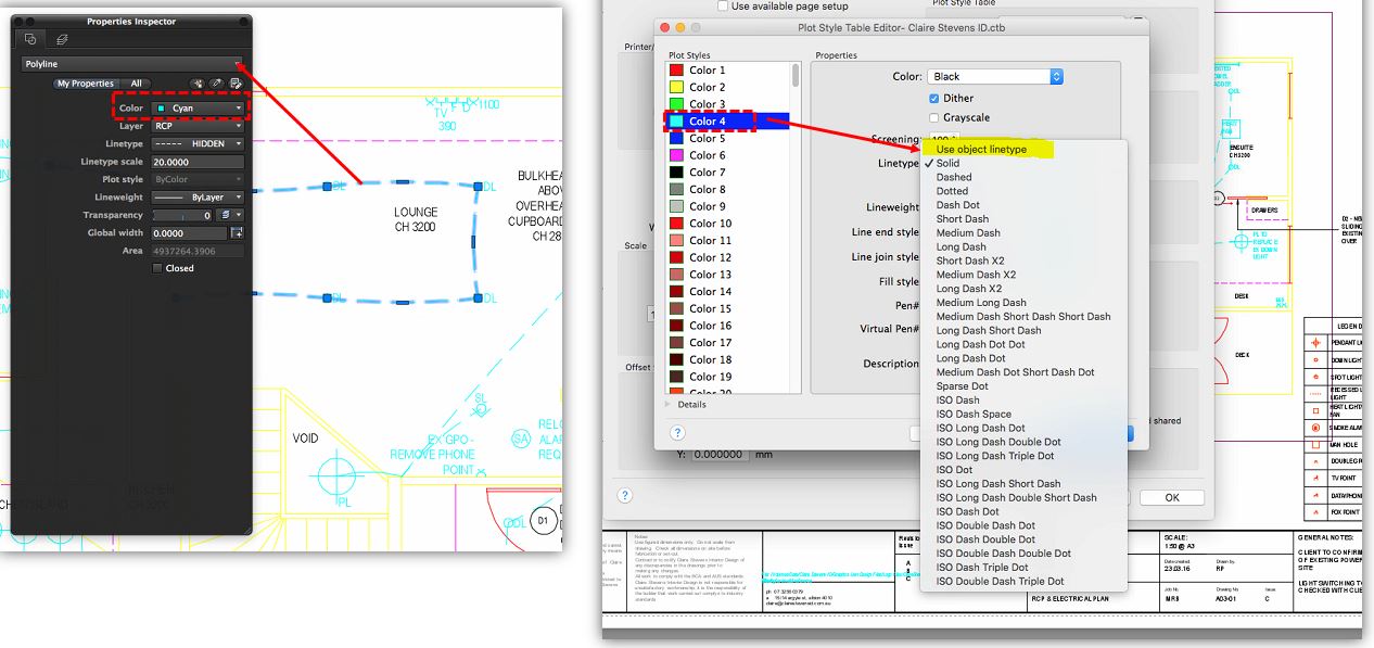 Linetypes do not plot or publish correctly from AutoCAD