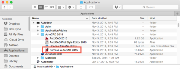 Clean Uninstall Autocad 2023 for Mac