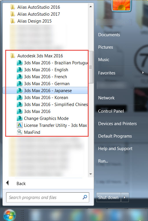 How To Change The Language Of 3ds Max 3ds Max Autodesk Knowledge Network