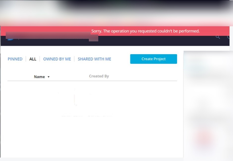 申し訳ありません。要求された操作を実行できませんでした