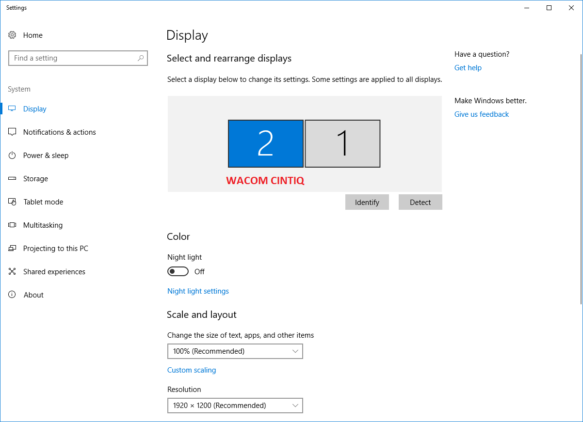SketchBook brush lag on Windows 10 when using Cintiq display