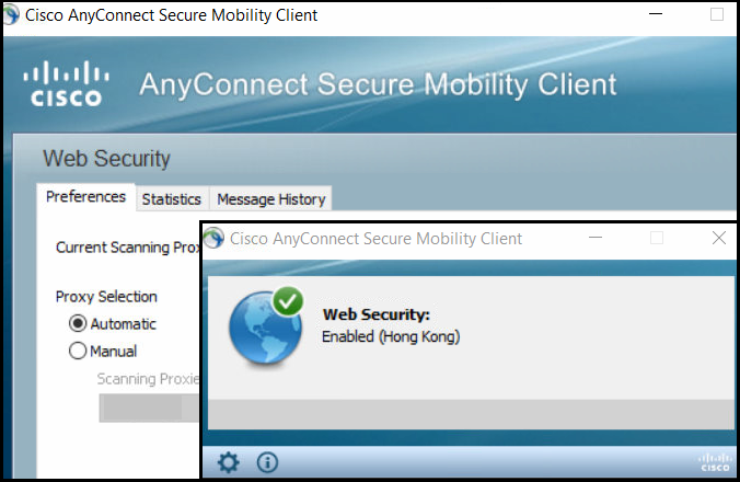 Anyconnect Security Mobility Client