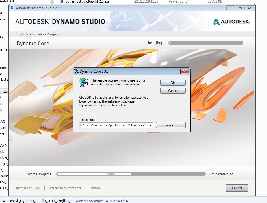 Dynamo Studio 17 Cannot Be Installed Search Autodesk Knowledge Network