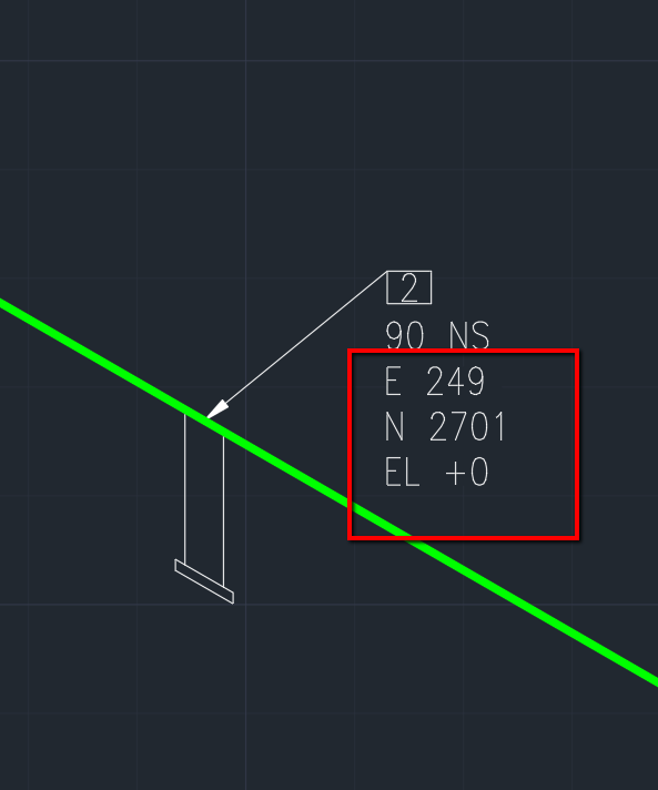 how-to-annotate-the-supports-of-an-isometric-drawing-by-coordinates