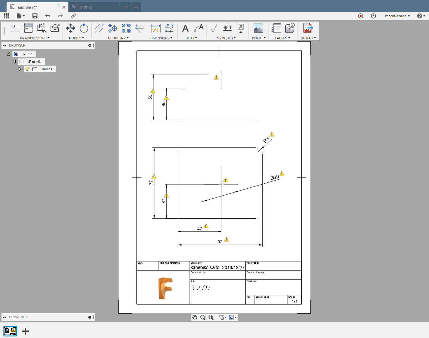 fusion360 寸法表示されない: fusion360 図面寸法引き出し線 – JQPGG
