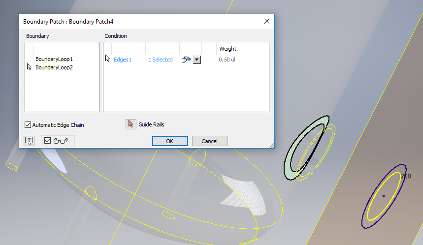 How to create circular cut in just on one side of a cylindrical surface ...