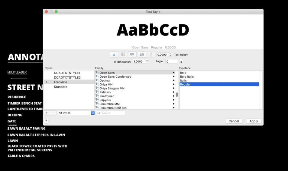 open-sans-font-regular-appears-bold-in-autocad-for-mac-2018-autocad