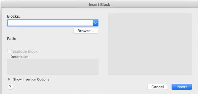 How to place a Title Block on a Layout in AutoCAD