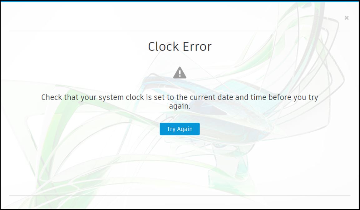 Clock error