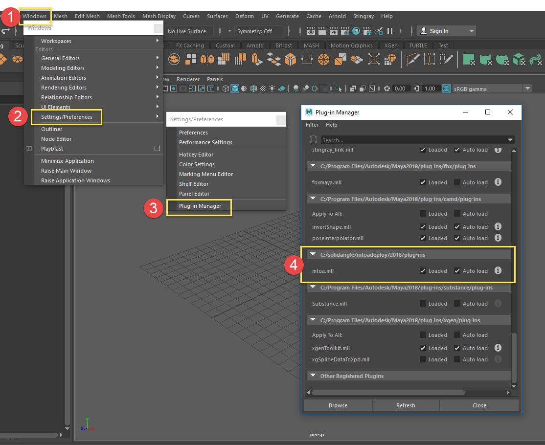 Ai attributes in Channel Box when not using Arnold in Maya 2017