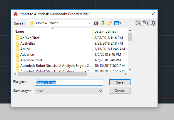 Which Autodesk Product Converts Step File To Navisworks Nwc Format Autocad 2019 Autodesk Knowledge Network