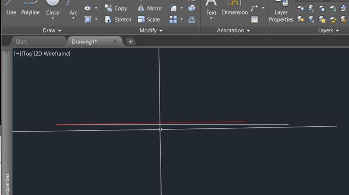 Set rotated crosshairs back to normal orientation in AutoCAD