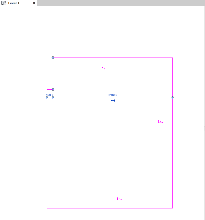 Cutoff level roof behavior in Revit