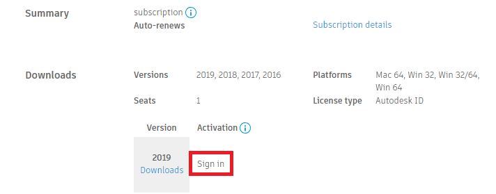 Autodesk software asks for serial number even though the license is "Sign-in" | AutoCAD | Autodesk Knowledge Network