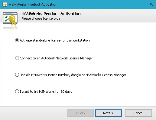 How to activate stand-alone HSMWorks 2016 for SolidWorks