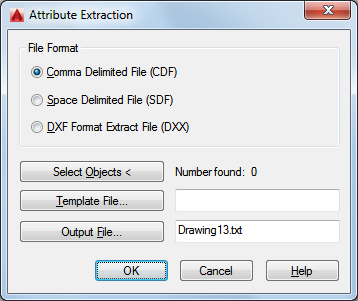 How to extract block attributes in AutoCAD LT