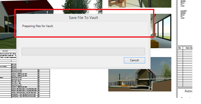 Unable to save a copy of Revit project file to Vault with the command ...