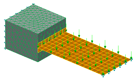 How To Connect Shell And Solid Elements With Nastran Inventor Nastran Autodesk Knowledge Network