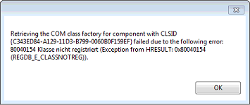 Vault Indexe Toolの起動時に Clsid Hresult 0x80040154 のコンポーネントのcomクラスファクトリを取得する Vault 製品 Autodesk Knowledge Network