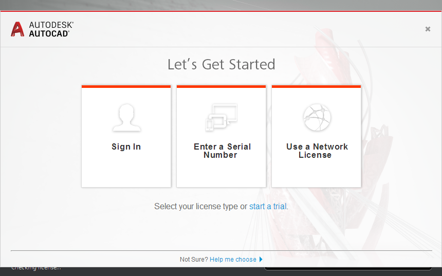 Autocad 17 User Based Licene Activation Is Asking For A Serial Number Autocad Autodesk Knowledge Network