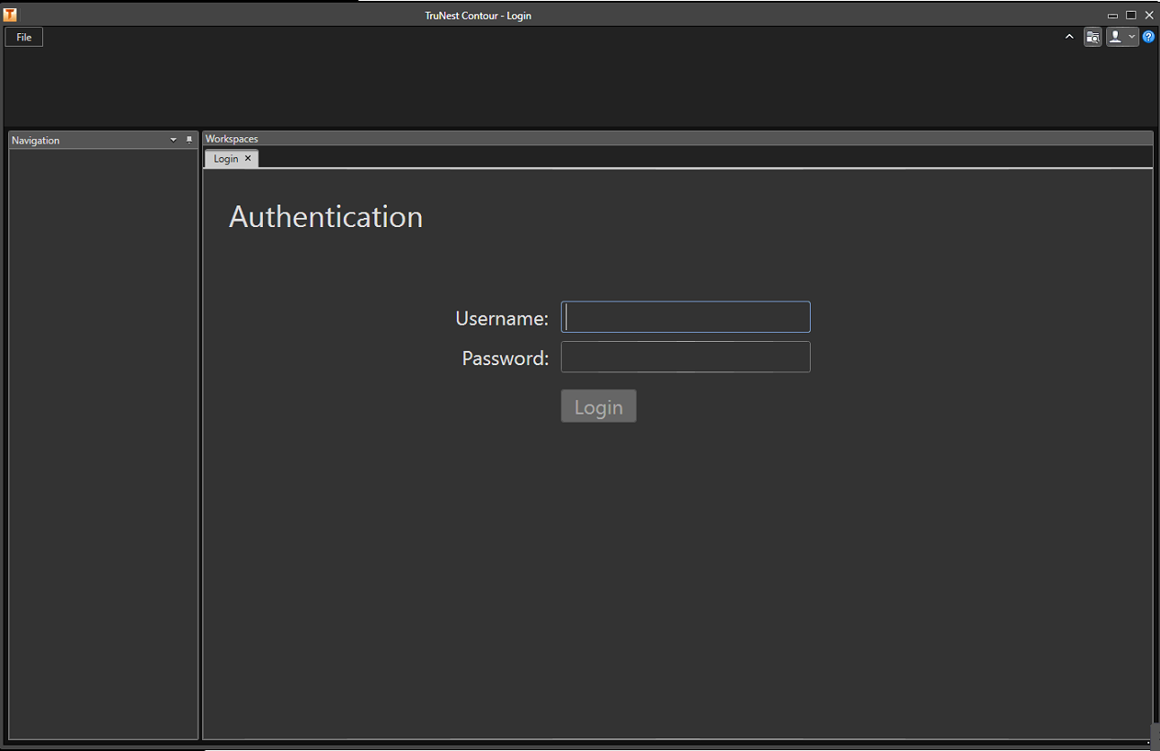 Autodesk TrueNest Contour 2017 log in window | Search | Autodesk Knowledge  Network